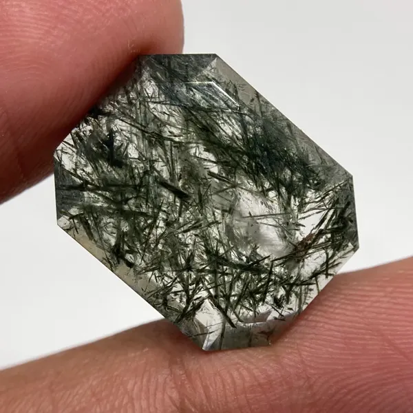 Representative Black Rutile gemstone