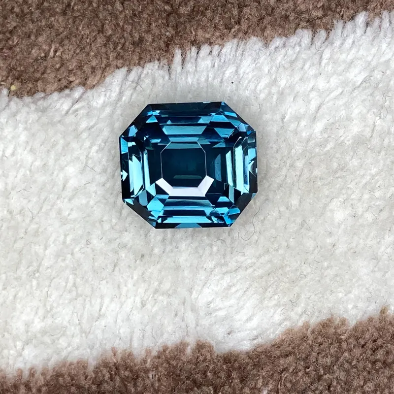 Representative London Blue Topaz gemstone